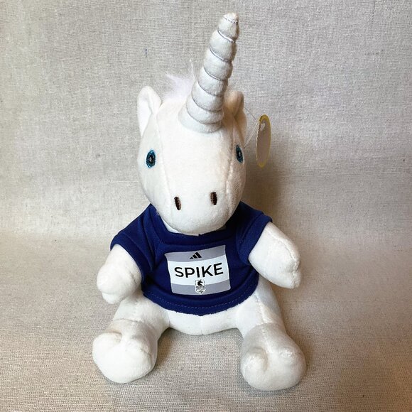 NWT 2025 Boston Marathon Official Mascot "Spike" Unicorn Plush Toy - Picture 1 of 5